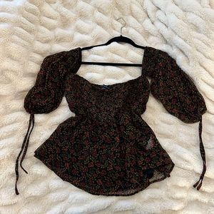 American Eagle babydoll top